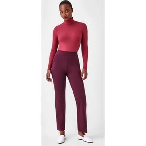 SPANX The Perfect Pant, Kick Flare In Chianti Size M Tall #20386T